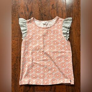 Matilda Jane Orange and Gray Top